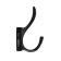 Furniture hook Cappio Passion, two -rod, black