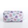 Cosmetic bag with lightning, white/multi -colored color