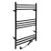 Electric towel Zein PE-08 "Bohemia", 500x800 mm, 10 crossbars, black