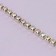 Chain with rhinestones, with holography, metal, glass, 3 mm, 9 ± 1 m, silver color