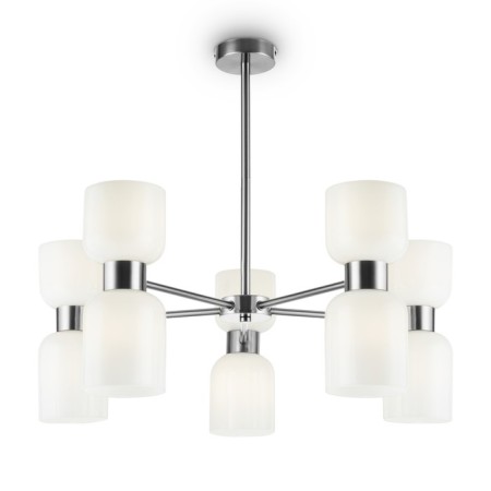 Suspended lamp Freya Fr5203PL-10CH SAVIA, 700x700x510 mm, E27, 10x60W, chromium color