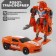 Autobot robot, transforms, orange color