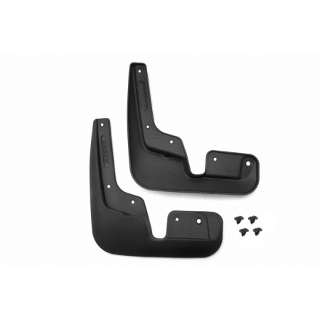 Front splashes for Renault Logan, 2014- Sed. set 2 pcs