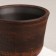 Saucer, smooth, red clay, 170 ml