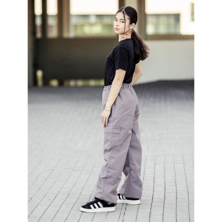 Insulated pants for children, height 164 cm, plum color-2
