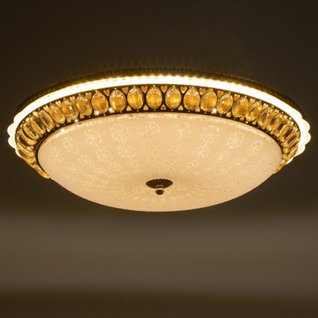 Lamp with PDU 670003N LED 80W 3 modes 3000-6000k Dimmer gold 50x50x11 cm Bayerlux-4