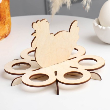 Harvesting Easter stand for eggs "Kurochka with legs"-2