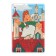 Diamond mosaic with partial filling for children "Carlson", 10 x 15 cm
