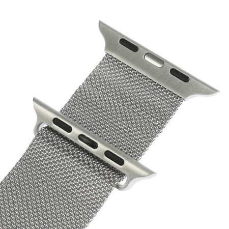 Watch strap, 42 mm, l = 25 cm, metal, on magnet-2