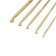 A set of hooks for knitting, aluminum, 2.5-5.0 mm