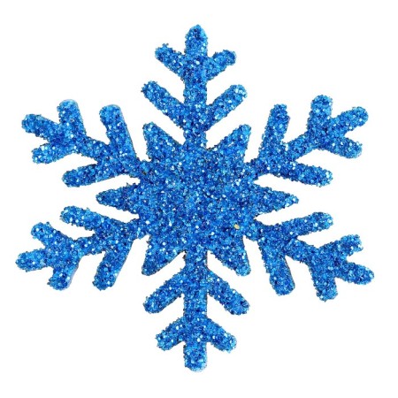 Decor "Snowflakes" on an adhesive basis, set of 12 pcs.-2