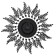 Wall clock, series: openwork, "Egen", D-60 cm, D-22 cm