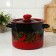 Pan, 3.5 l, enameled cover, induction, color red-black mix