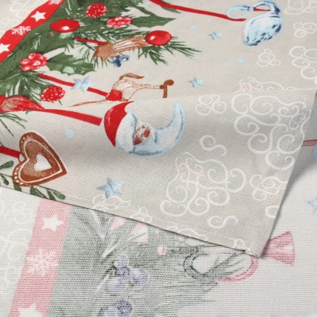 New Year. Tables of winter miracles (12C23) 145x145cm, morned 170g/m, HL100%-14