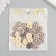 Buttons wood for creativity 2 punctures "patterns" black set 40 pcs 1.5x1.5x0.4 cm