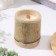 Aromatic candle in the bamboo "Fragrant Groji", soy wax, 25 hours, 150 g, 8.5x8 cm