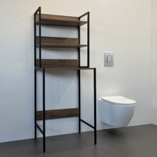 Comforty washing machine for washing machine, dark brown oak color