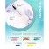 Round Brush No. 4 (clip diameter 4 mm; hair length 18 mm), wooden handle, calligrata