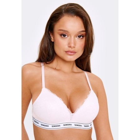 Women's bracers mila, size 80b, pink color-3