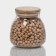 Glass Bank for bulk products with bamboo cover Bellatenero Bamboo, 500 ml, 9.5 × 10 cm