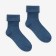 Women's socks, indigo color, size 25