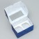 Folding box with bilateral application "Happy New Year" 16 x 10 x 10 cm, New Year