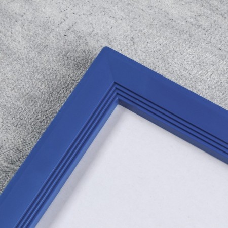 Photo frame plastic L-5 21x30 cm blue (plastic screen)-2