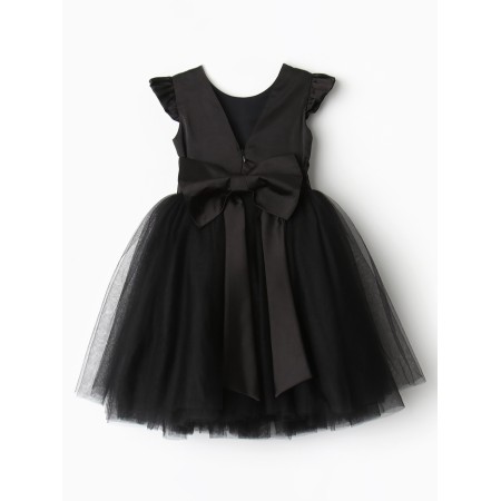 Платье нарядное детское MINAKU: PartyDress, цвет чёрный, рост 104 см-2