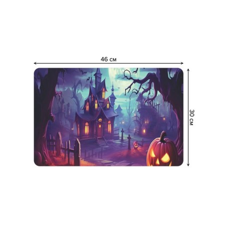 A set of napkins for setting the Table "Mysterious Night", rectangular, rounded edges, size 30x46 cm, 4 pcs-2