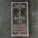 Protective amulet "Swastika Saturn", 35x35mm, metal
