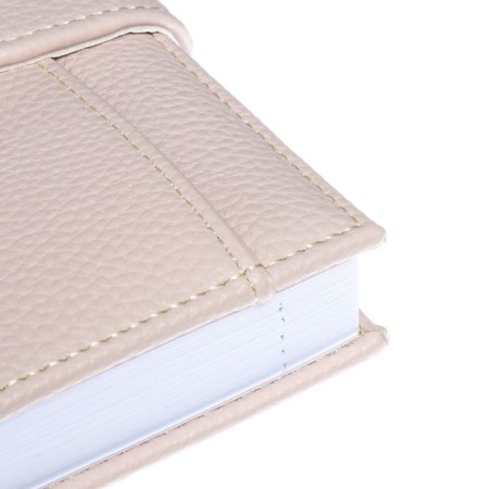 Leduced A5 diary A5, 160 sheets, Devente.contea, firm cover of artificial leather with foam rubber, pink-10