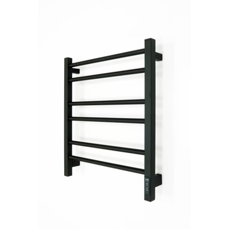 Electric towel Grois Nex GR-111, 500x600 mm, 6 crossbars, lower, black-1