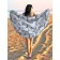 Pareo and beach rug "Butterflies", d = 150 cm