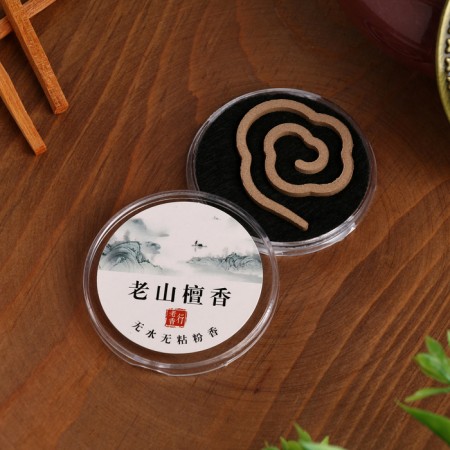 Incense spiral "sandal