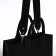 Female bag Textura, tout, average size, black color