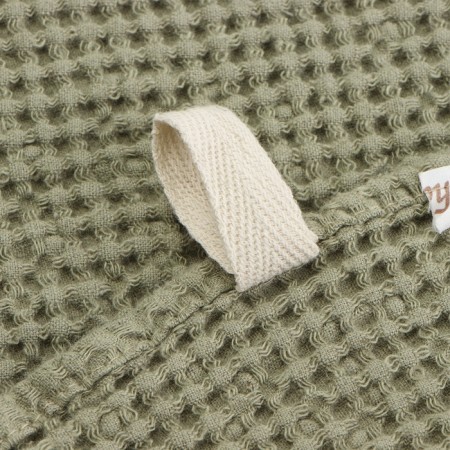 Waffle towel SL Home: Linen "Oliva" 40x70 cm, 51% flax, 49% cotton, 235 g/m2-10