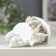 Polystone souvenir "Snow -white angels under an umbrella" 9x4.7x5.5 cm mix