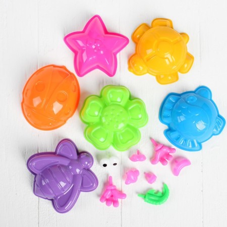 Lilac space, 1 kg + sandbox: 60.5 × 47 cm + molds-1