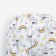 Sliders for a girl, white color/unicorns, height 80 cm