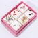 Gift set of space "From March 8!", Bath bombs with additives 6 x 65 g, pure happiness