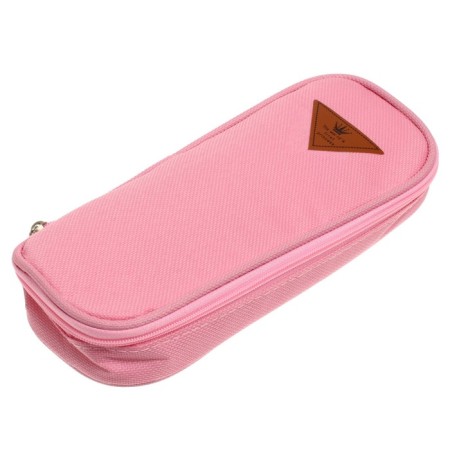 School Penal on a zipper, pink-1