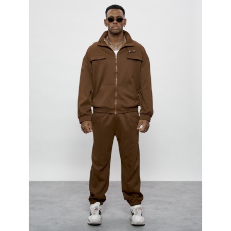 Sports suit men's, size 56, brown color-16