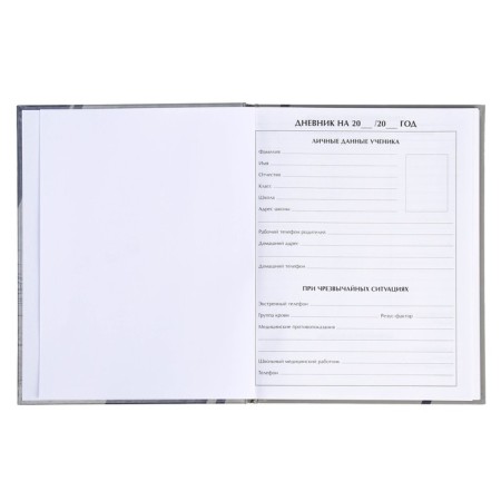 Diary for grades 5-11, "auto. Sketch", solid cover 7BC, glossy lamination, 48 sheets-3