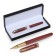 Gift Roller handle, in the leatherette case, pink case, gold