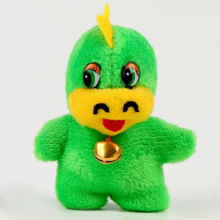 Soft toy-Magnet "Dragon" with a bell, 8 cm, color mix
