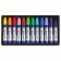 Loars of wax 12 colors Brauberg, thickened, hexagonal, oil -based
