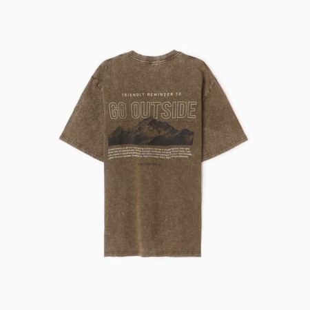 Men's T -shirt Mist "Mountains", col. Green, rr XL-10