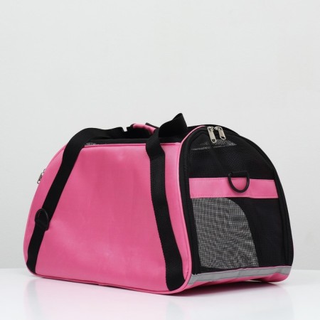Meser-carrier bag, 43 x 21 x 30 cm, pink-2