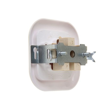 Kuntsevo switch C16-040 Valentina 7643, 10 A, single-liter, hidden, white-1