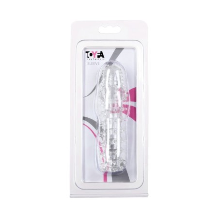 Penis for a penis with Toyfa, TPE, transparent, 13.5 cm-1